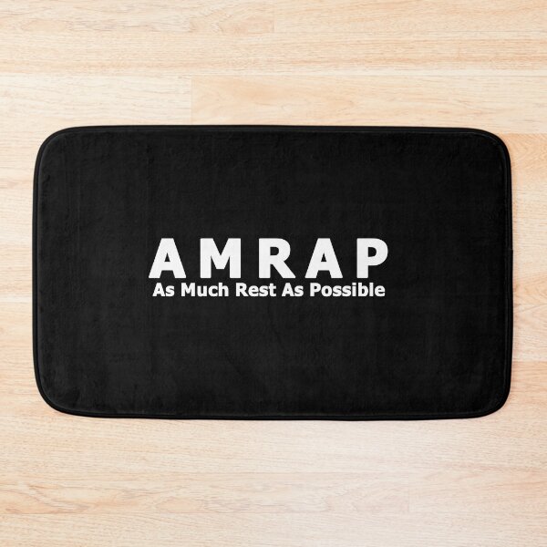 Item preview, AMRAP — As Much Rest As Possible designed and sold by choplzomfj62.