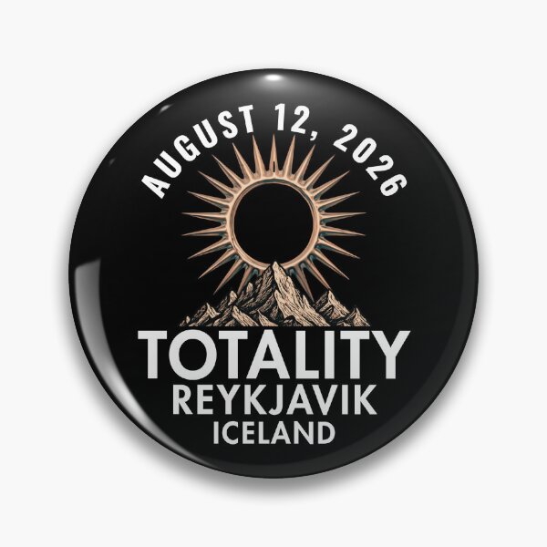 Item preview, Solar Eclipse Reykjavik 2026 August 12 | Iceland Total Eclipse Design designed and sold by Teetreasure2.