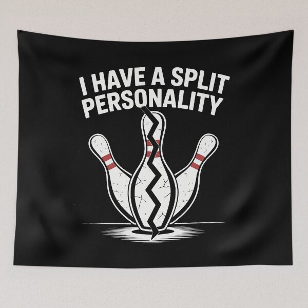 Item preview, Split Personality Bowling Team Fun designed and sold by cordfried3h.