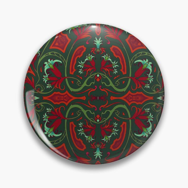 Item preview, Kangaroo Paw Pattern No.1 - Bush Fury designed and sold by BrighidAine Art.