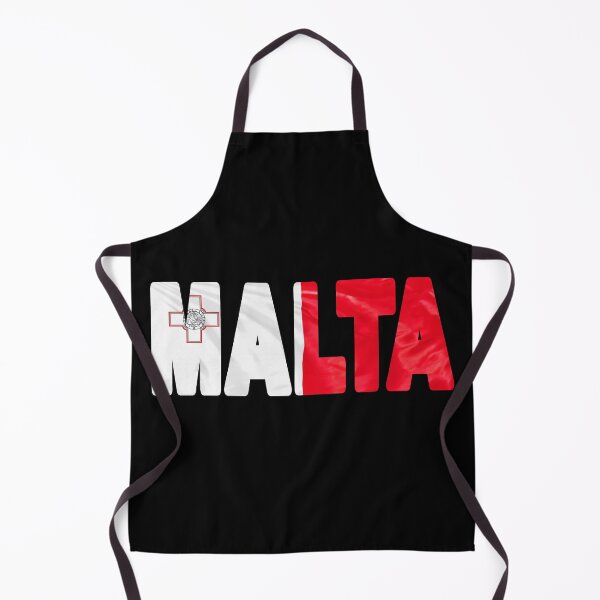 Item preview, MALTA - Flag Flying in Wind cut to Letters Souvenir Sticker Shirt designed and sold by Adam Gormley.