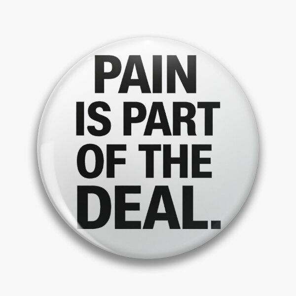 Item preview, Pain Is Part of the Deal – Stoic Minimalist Quote Design designed and sold by Elisant.