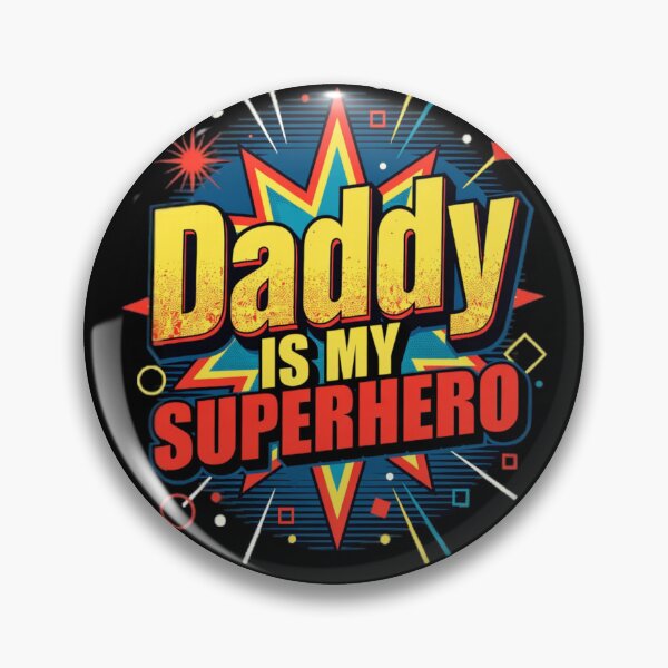 Item preview, Daddy Is My Superhero Father's Day Gift for Dad designed and sold by LUCKYHAPPYFINDS.