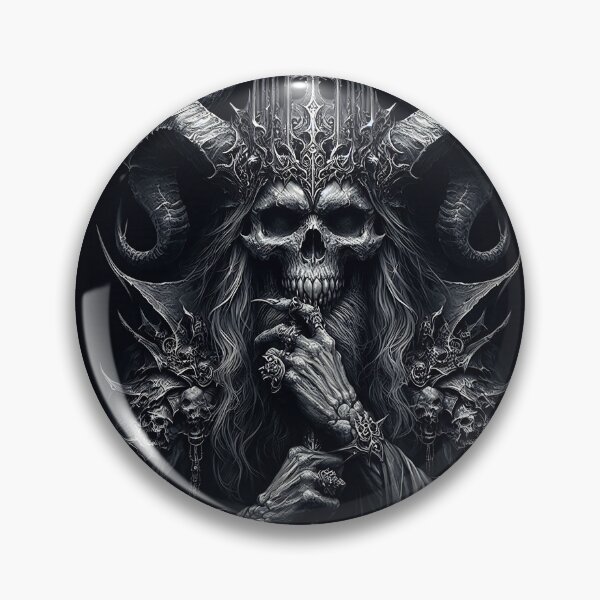 Item preview, Skull King of the Dead designed and sold by GalleryBrisArt.