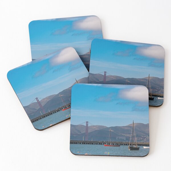 Item preview, Sunny Golden Gate Bridge with Sailboats on the Bay designed and sold by far997.