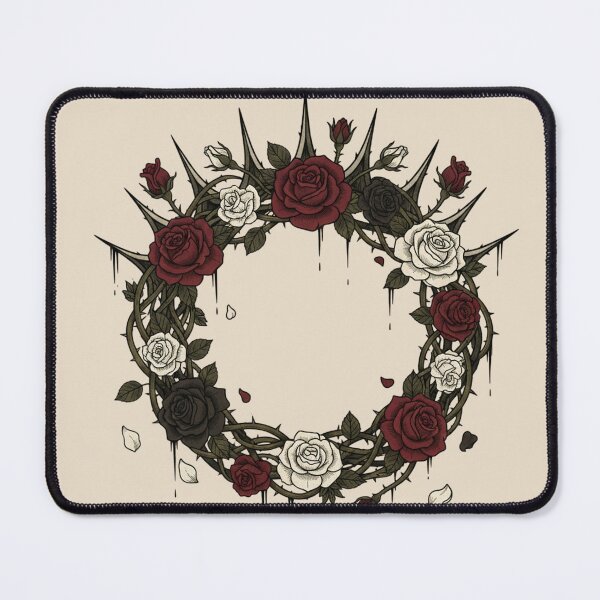 Item preview, Crown of Thorns and Gothic Roses designed and sold by EsenciaZen.