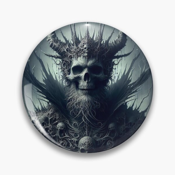 Item preview, Skull King of the Dead designed and sold by GalleryBrisArt.