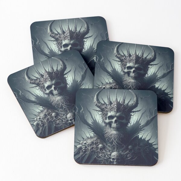 Item preview, Skull King of the Dead designed and sold by GalleryBrisArt.