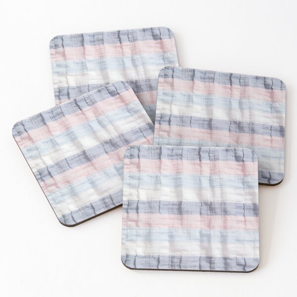 Item preview, Soft Pastel Striped Seersucker Fabric Texture designed and sold by Boundless PixelForge.