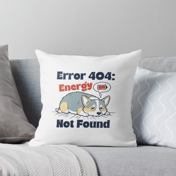 Artikelvorschau, Fehler 404 Energie nicht gefunden Corgi Lustiger Technikhund entworfen und verkauft von SultaniCOAU.