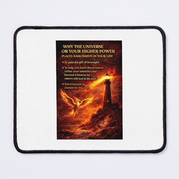 Item preview, Why the Universe Placed Narcissists in Your Life – Refine Your Intuition & Become a Beacon Lighthouse designed and sold by Earth Nature Creations.