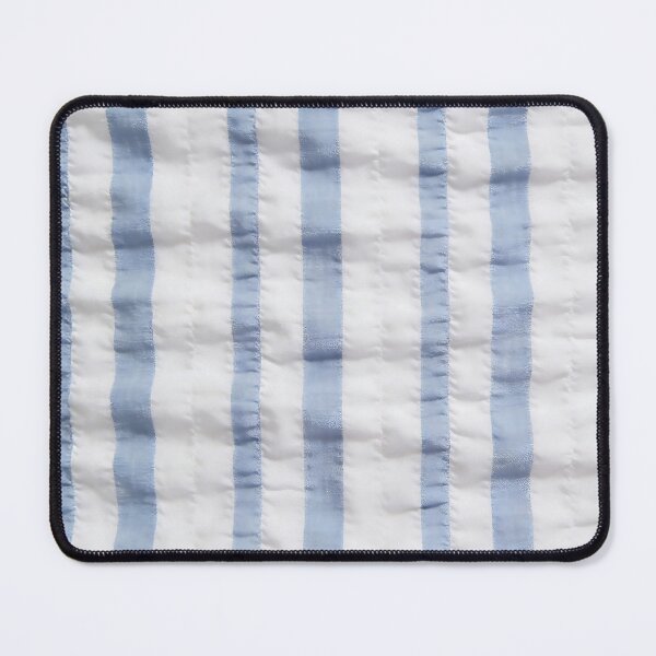 Item preview, Blue and White Striped Seersucker Fabric Texture designed and sold by Boundless PixelForge.