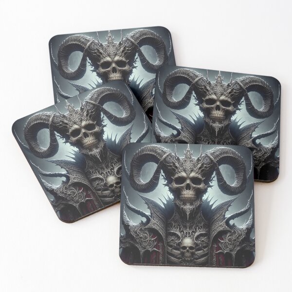 Item preview, Skull King of the Dead designed and sold by GalleryBrisArt.