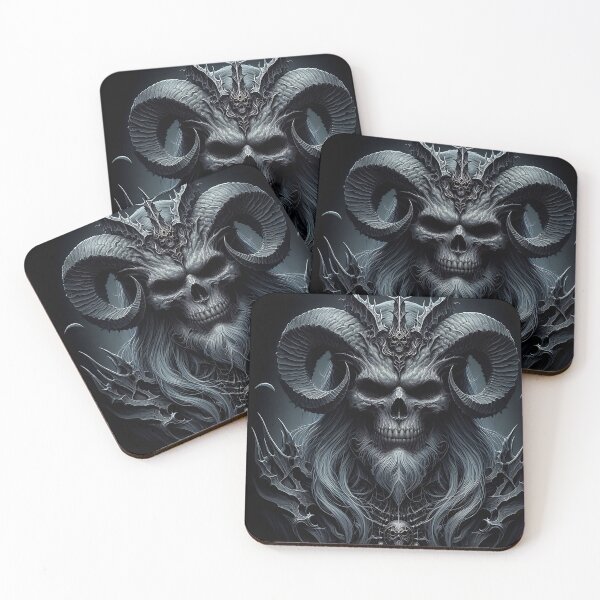 Item preview, Skull King of the Dead designed and sold by GalleryBrisArt.