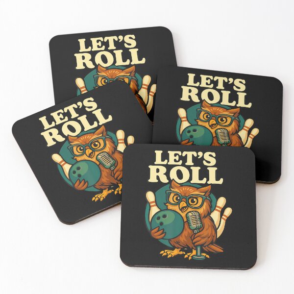 Item preview, Funny Bowling Owl Let's Roll designed and sold by heupelipocko.