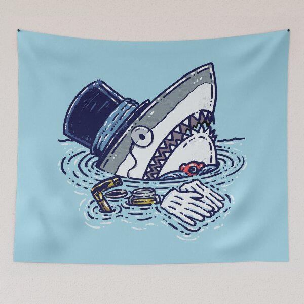Item preview, The Fancy Shark designed and sold by nickv47.