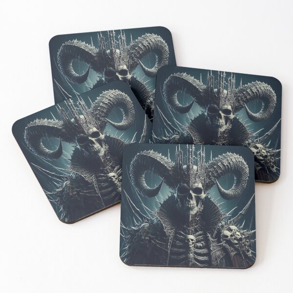 Item preview, Skull King of the Dead designed and sold by GalleryBrisArt.
