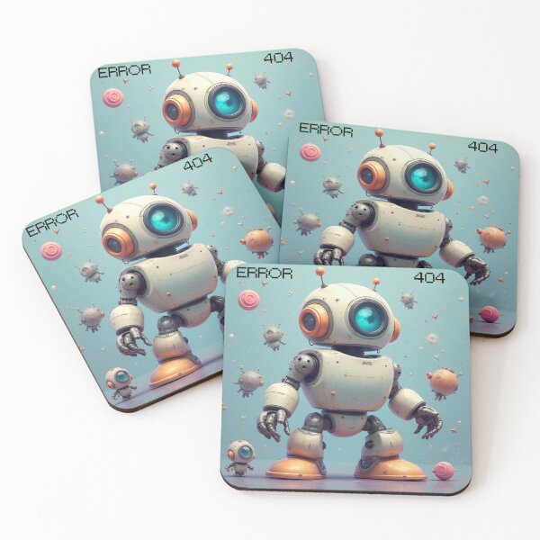 Item preview, Funny Robot Cartoon Graphic Design designed and sold by Kari2023.