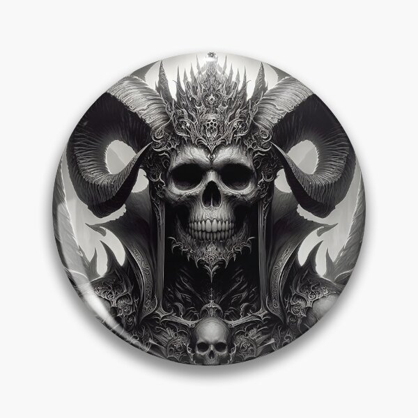 Item preview, Skull King of the Dead designed and sold by GalleryBrisArt.
