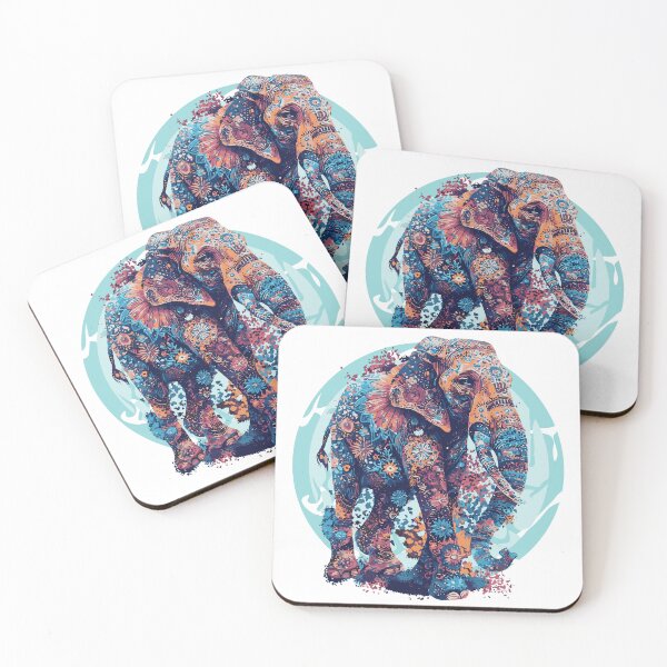 Item preview, Bloomed Elephant Spirit designed and sold by Way-Of-Art.