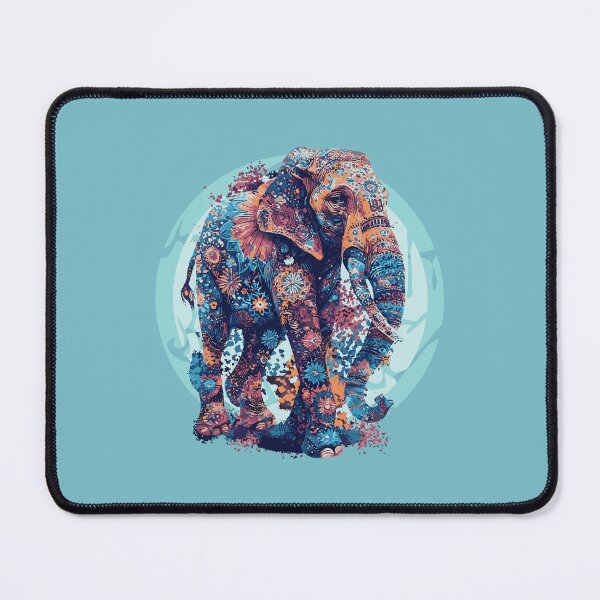 Item preview, Bloomed Elephant Spirit designed and sold by Way-Of-Art.