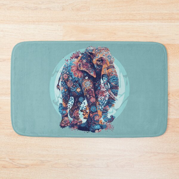 Item preview, Bloomed Elephant Spirit designed and sold by Way-Of-Art.