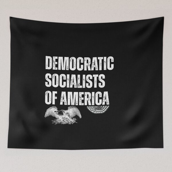 Item preview, Democratic Socialists Of America Vote Blue Save Democracy Political Design designed and sold by EarthArtDesigns.