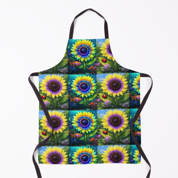 Item preview, Sun Flower in Pigeon and Zebra Fish View designed and sold by AwesomeDigiShop.