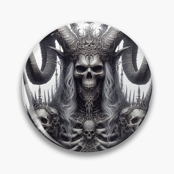 Item preview, Skull King of the Dead designed and sold by GalleryBrisArt.