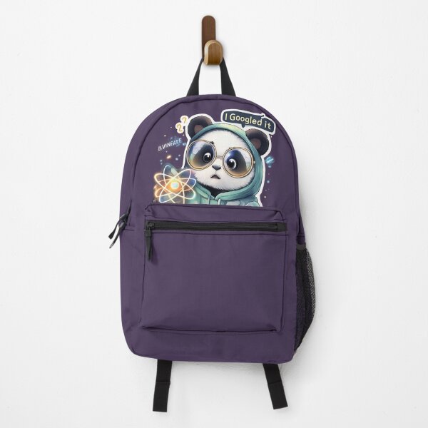 Item preview, Quantum Panda Sticker | Funny Science Panda Meme Character designed and sold by RevieusaR.