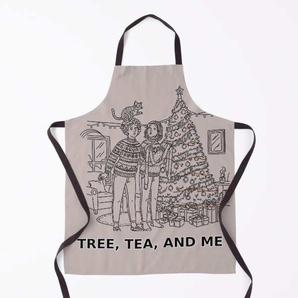 Item preview, Tree, Tea, and Me – Cozy Lesbian Christmas Tree Decorating  designed and sold by Elando1212.