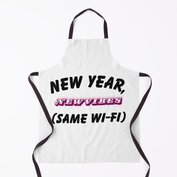 Item preview, New Year New Vibes Same WI-FI Graphic T-Shirt designed and sold by FestivityFinds.