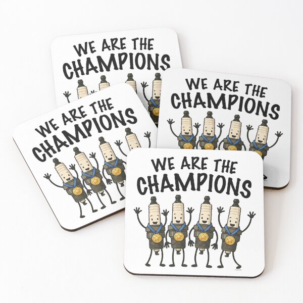 Item preview, We Are The Champions – Spark Plug Victory Squad designed and sold by Automotive Art by Greg.