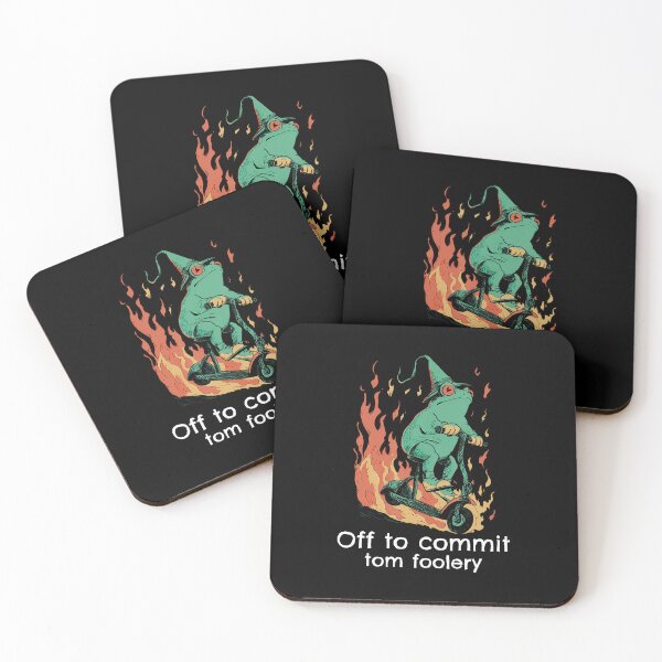 Item preview, Off To Commit Tom Foolery Frog Sarcasm Funny Men Boys Girls designed and sold by HerbertKuhn112.