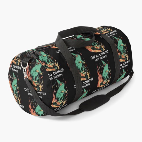 Item preview, Off To Commit Tom Foolery Frog Sarcasm Funny Men Boys Girls designed and sold by HerbertKuhn112.