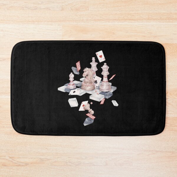 Item preview, Play Chess And Playing Cards Art Chessboards Poker designed and sold by caiknelinex.