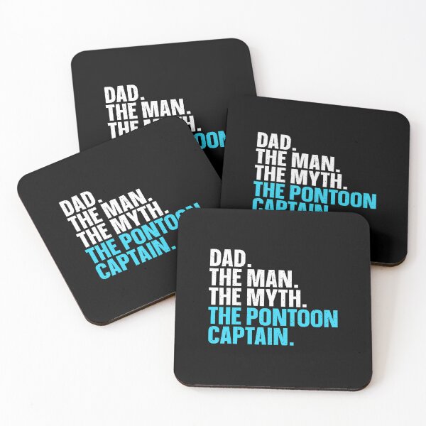 Item preview, Funny Pontoon Dad Art For Men Boating Pontoon Boat Captain designed and sold by scottsurswab.
