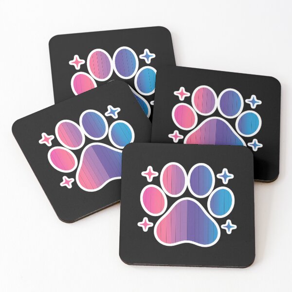 Item preview, Bisexual Furry Paw LGBTQ Month Gay Rights Pride designed and sold by IdunayaStore.