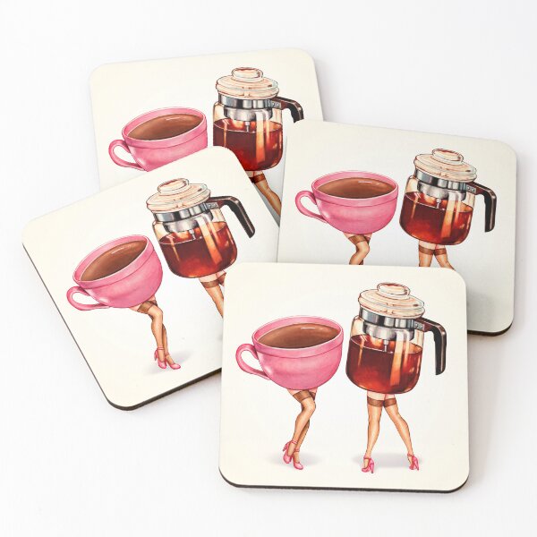 Item preview, Coffee Girl Pin-Ups designed and sold by Kelly  Gilleran.