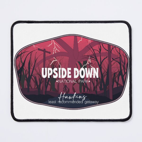 Item preview, Upside Down National Park Badge designed and sold by Wenby-Weaselbee.