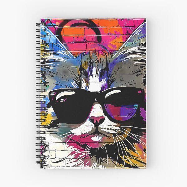 Item preview, Urban City Graffiti Colorful Cool Cat With Sunglasses  designed and sold by DEC02.