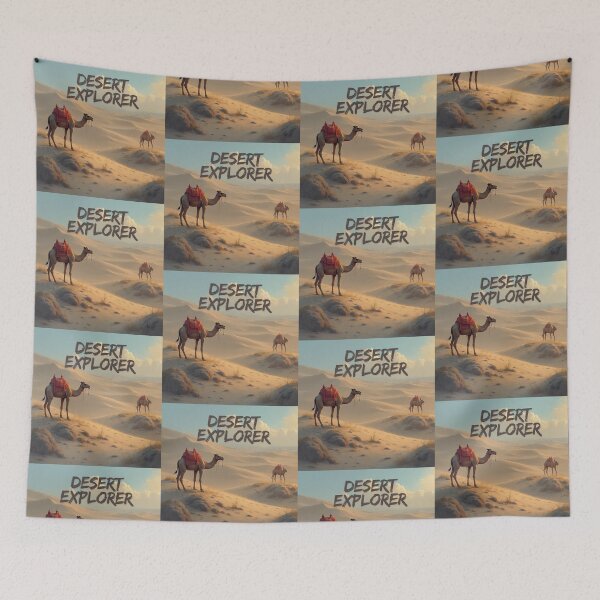 Item preview, Camel Walking Across Desert Dunes designed and sold by Kari2023.