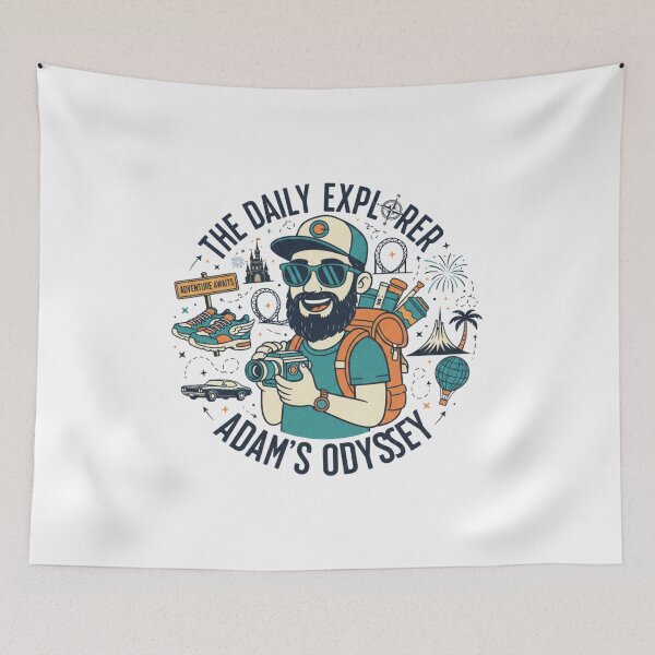 Item preview, Adam The Woo | Daily Explorer | Vlogger Fan designed and sold by Charming-Sip.