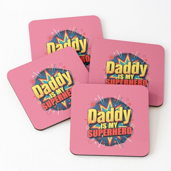 Item preview, Daddy Is My Superhero Father's Day Gift for Dad designed and sold by LUCKYHAPPYFINDS.