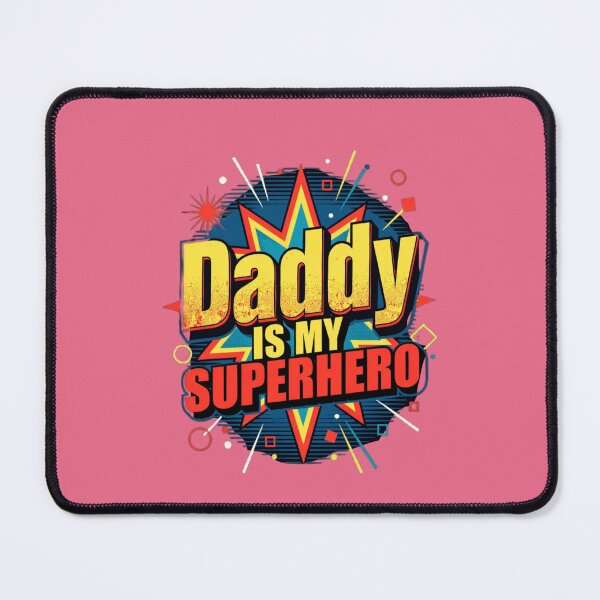 Item preview, Daddy Is My Superhero Father's Day Gift for Dad designed and sold by LUCKYHAPPYFINDS.