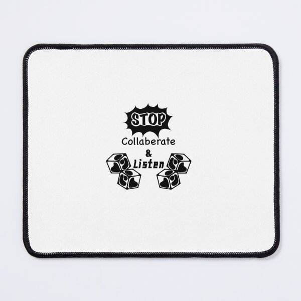 Item preview, Stop! Collaberate & Listen designed and sold by Cheycraftyeye.