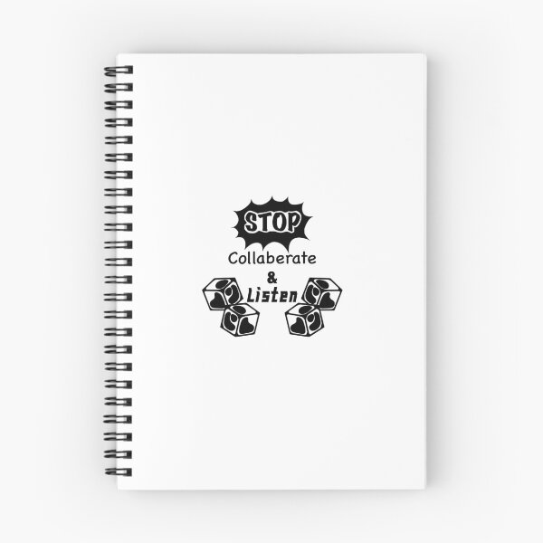 Item preview, Stop! Collaberate & Listen designed and sold by Cheycraftyeye.