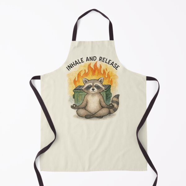 Item preview, The Dumpster Fire Yogi designed and sold by CAutumnTrapp.