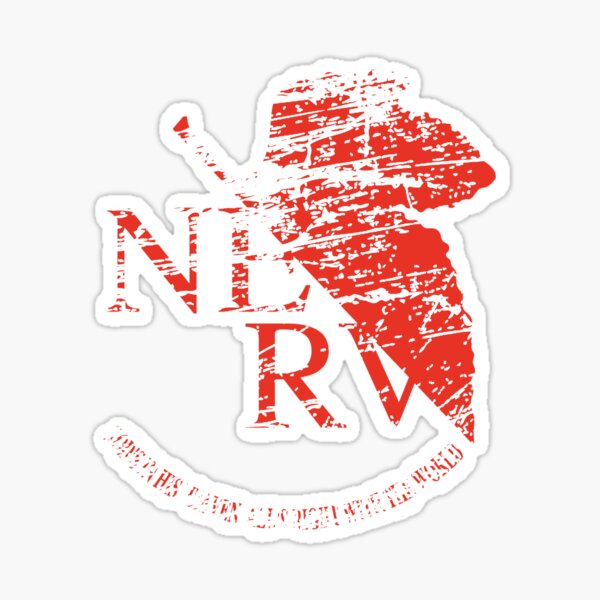 Vintag Nerv logo - Neon Genesis Evangelion Sticker