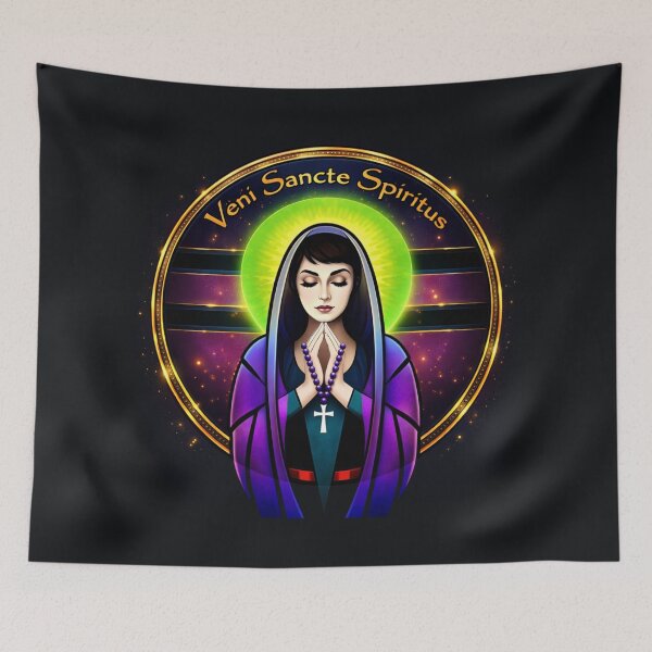 Item preview, Veni Sancte Spiritus — Prayer Seal (Sanctum Icons) designed and sold by Sanctum Icons.
